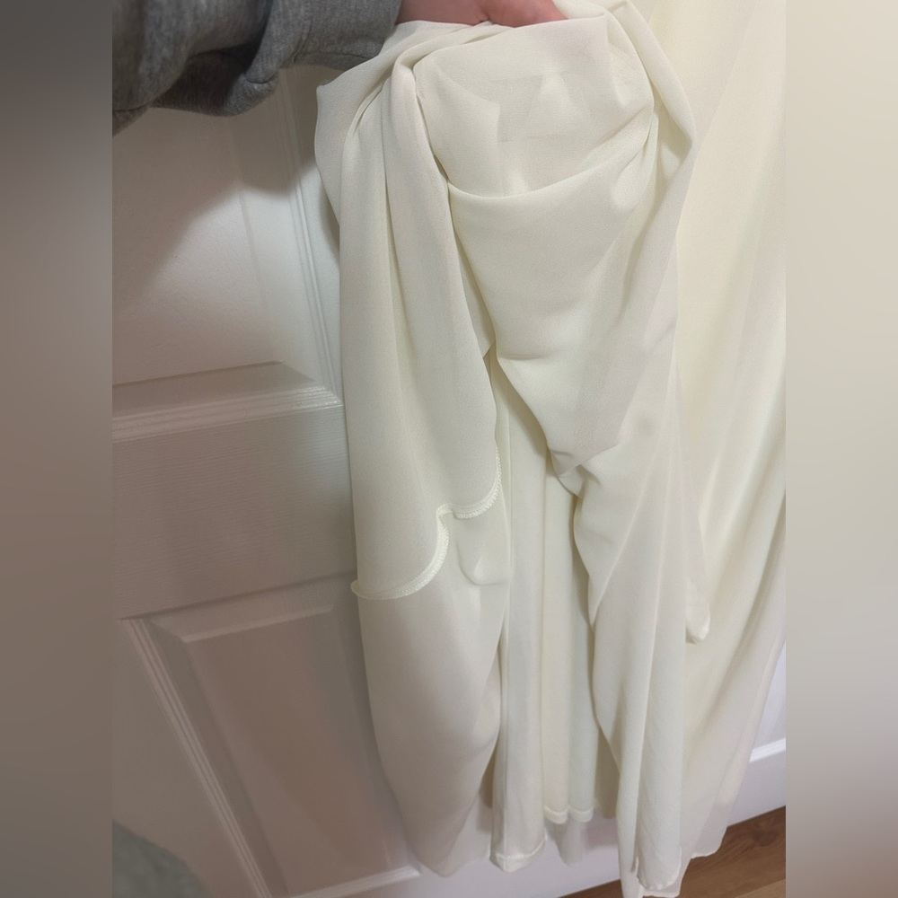 Lulus White Maxi Dress, Ivory Skirt, Size XS Extra Small - Picture 8 of 8